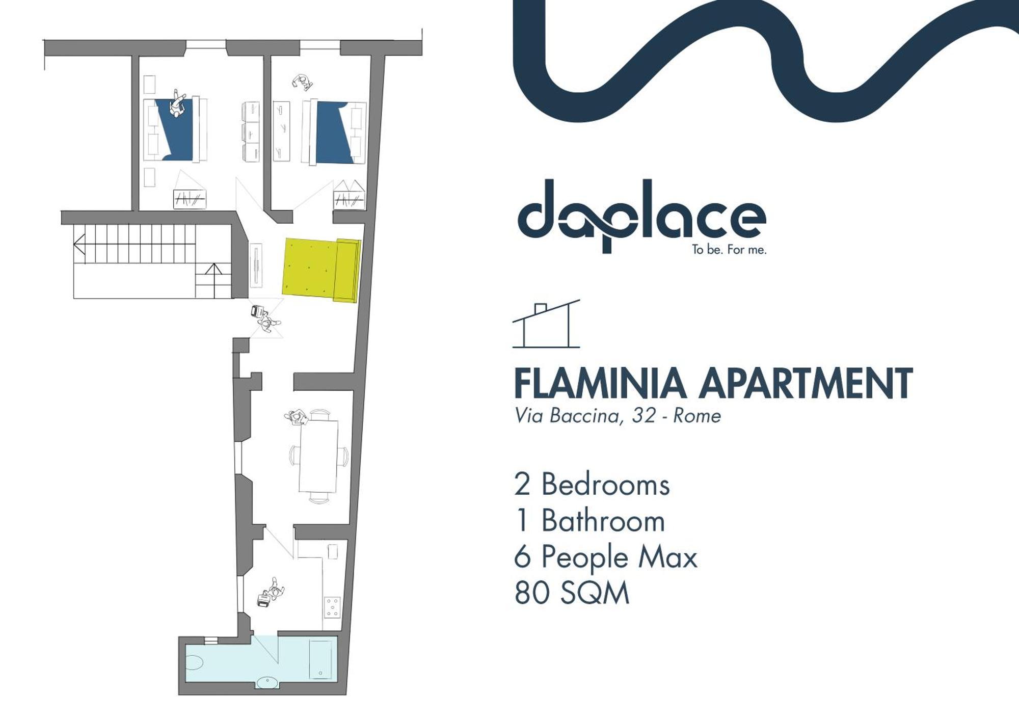 Daplace - Flaminia Apartment Roma Exterior foto